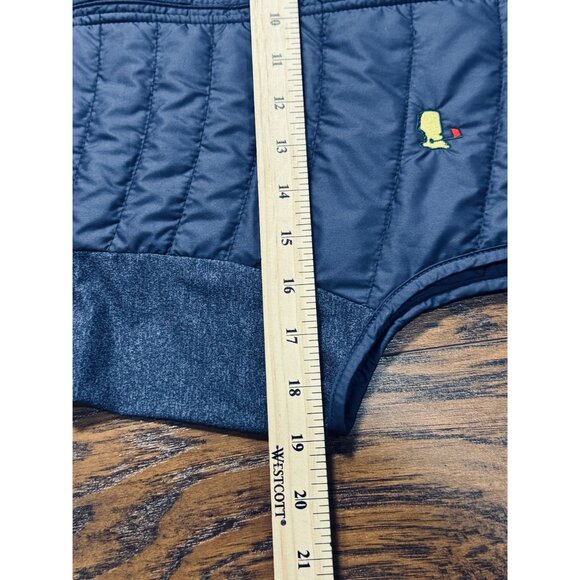NEW Masters Magnolia Lane Tech Womens Size M Golf vest from Augusta Navy Blue - Picture 14 of 14